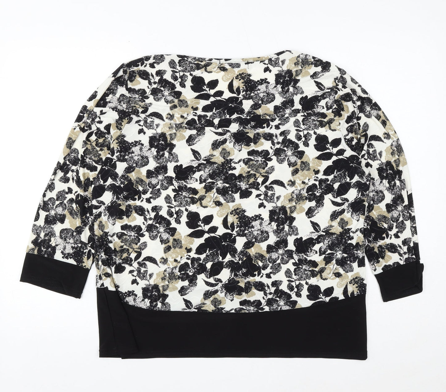 Womens UK Size 20 JUST ELEGANCE Multicoloured Basic Blouse