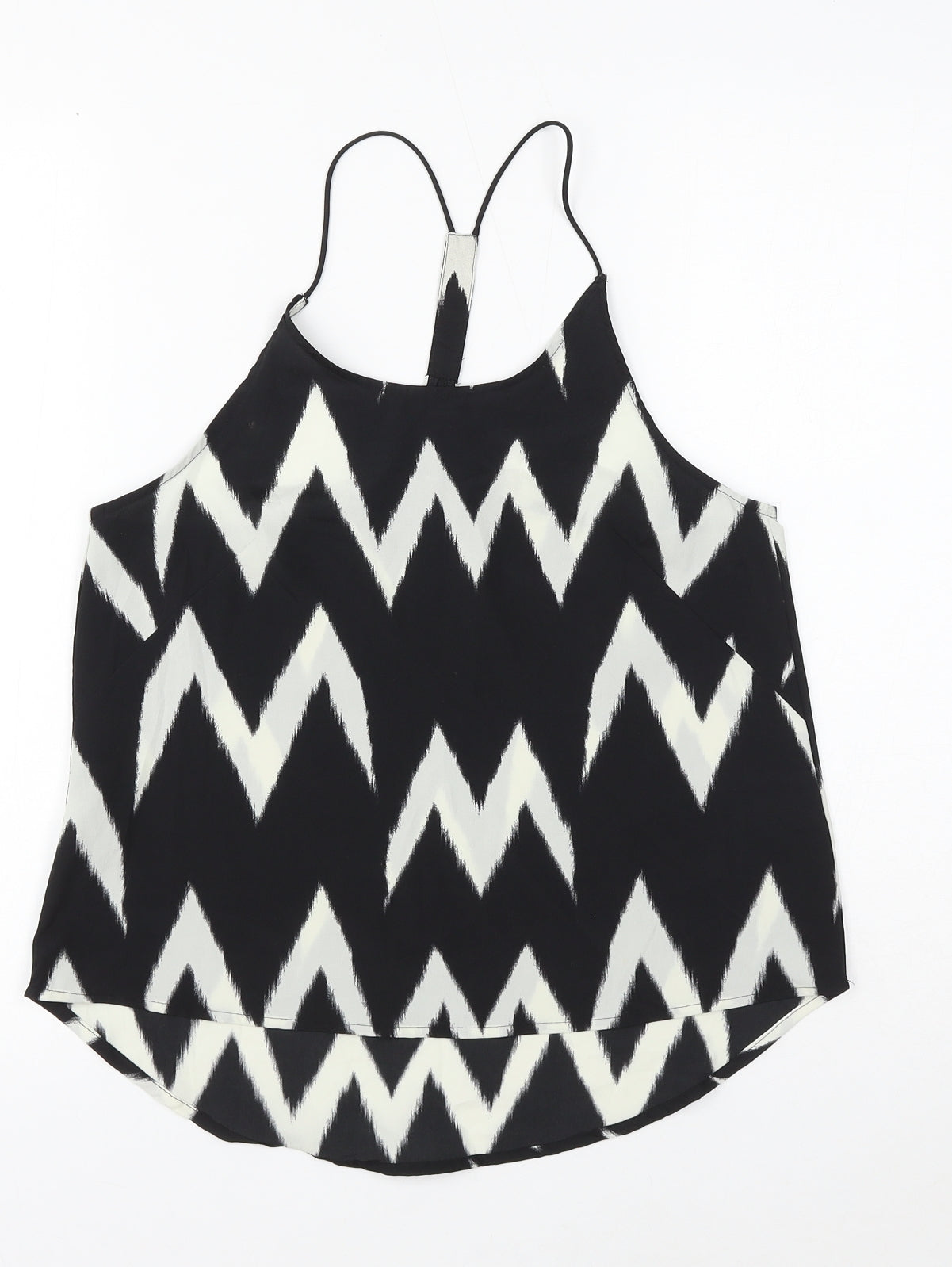 Womens UK Size 6 H&M Black Camisole Blouse