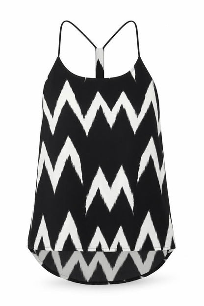 Womens UK Size 6 H&M Black Camisole Blouse