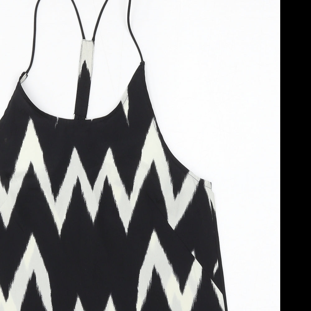 Womens UK Size 6 H&M Black Camisole Blouse