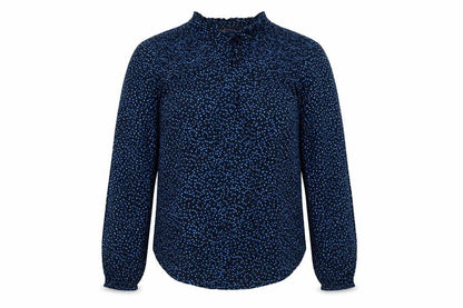 Womens UK Size 6 Marks and Spencer Blue Basic Blouse