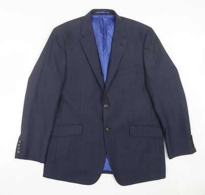 Mens UK Size 42 Skopes Regular Blue Suit Jacket