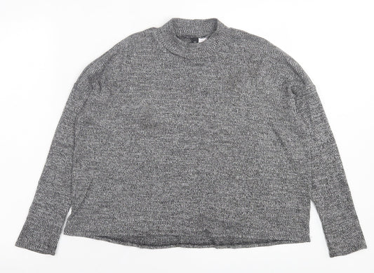 Womens UK Size M H&M Grey Pullover Jumper
