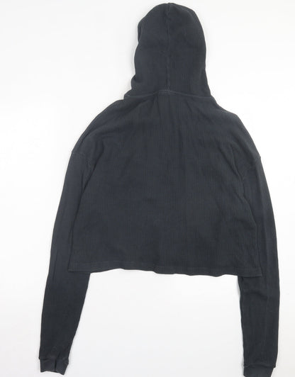 Womens UK Size 12 ASOS Grey Full Zip Hoodie