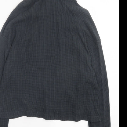 Womens UK Size 12 ASOS Grey Full Zip Hoodie