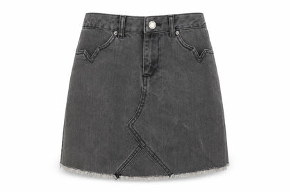Womens UK Size 6 Miss Selfridge Mini Denim Skirt
