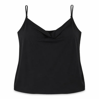 Womens UK Size 20 Boohoo Black Basic Tank