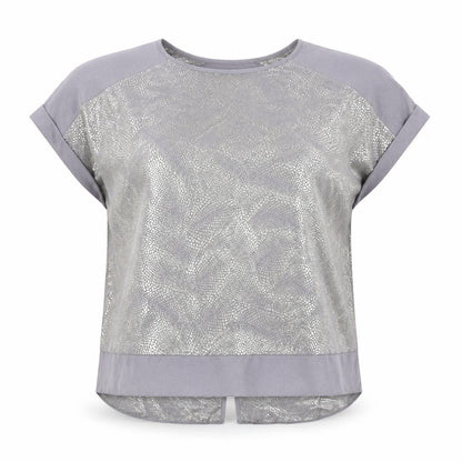 Womens UK Size S Wallis Grey Basic Blouse