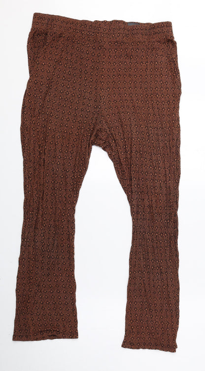 Womens UK Size M H&M  Jogger Brown Leggings