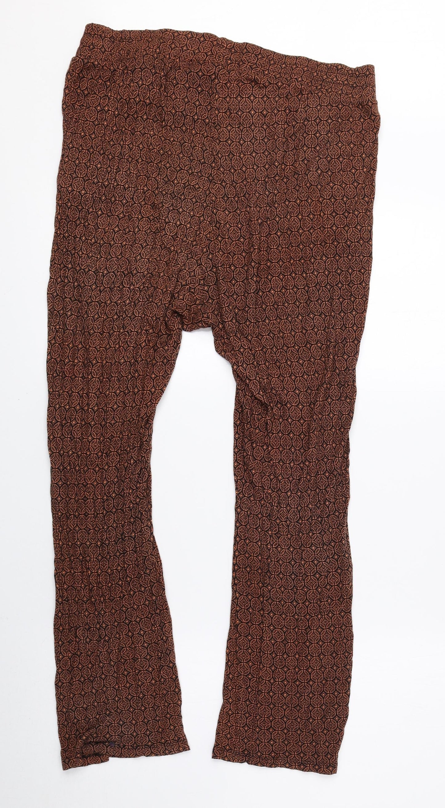 Womens UK Size M H&M  Jogger Brown Leggings