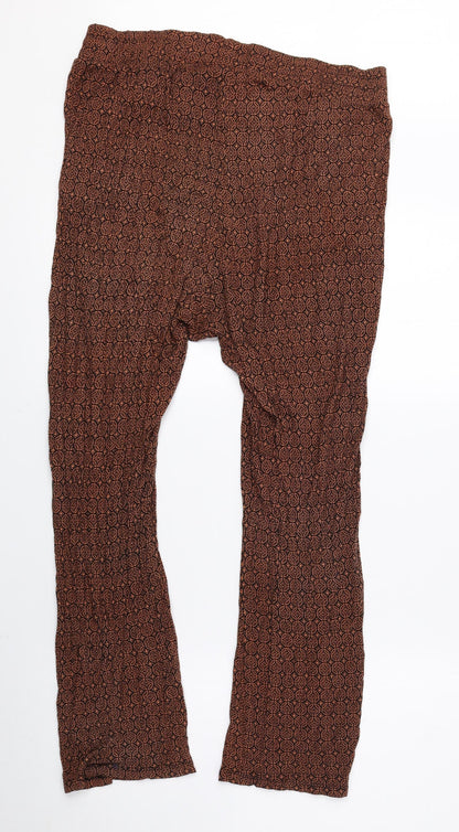 Womens UK Size M H&M  Jogger Brown Leggings