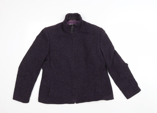 Womens UK Size 14 Marks and Spencer Purple Jacket