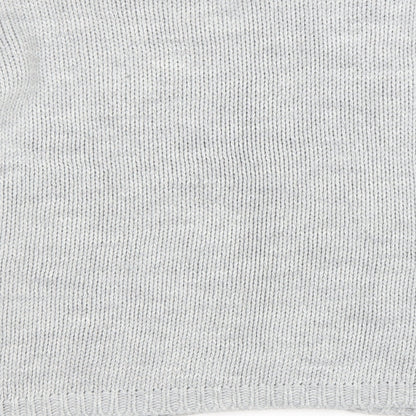 Primark Womens Grey Round Neck Acrylic Pullover Jumper Size S