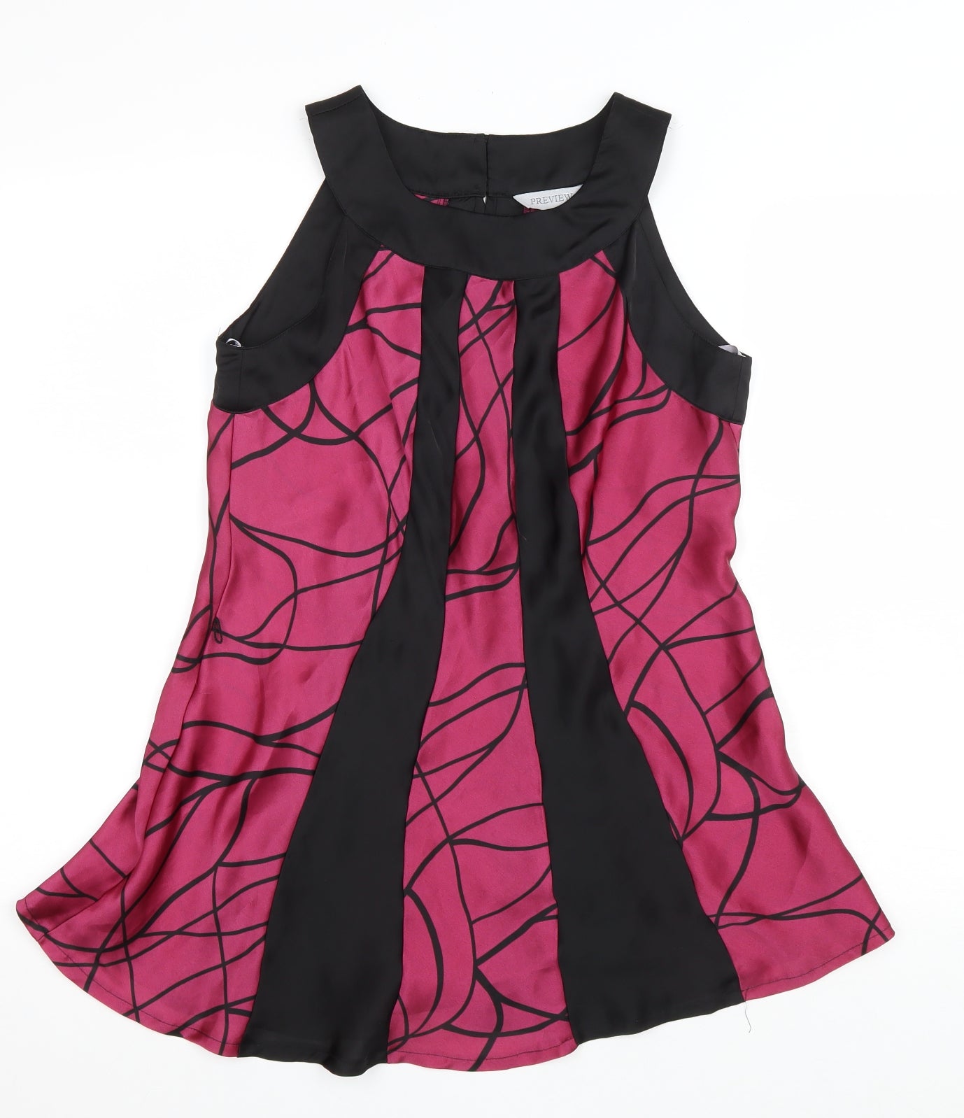 Womens UK Size 10 Preview Purple Basic Tank