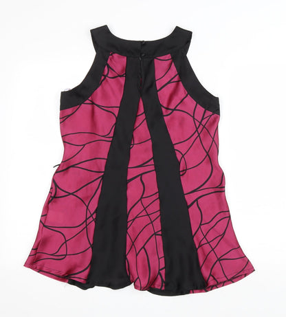 Womens UK Size 10 Preview Purple Basic Tank