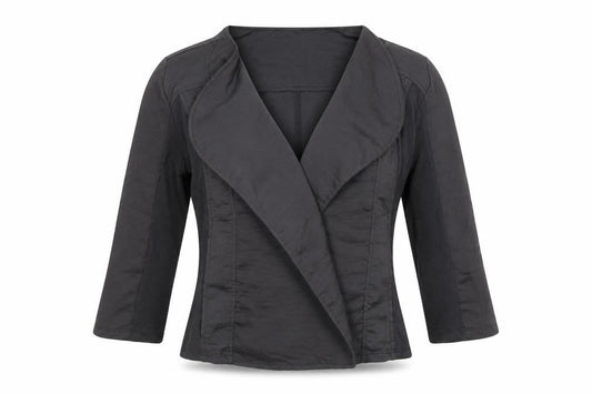 Dorothy Perkins Womens Grey Jacket Size 12 Tie