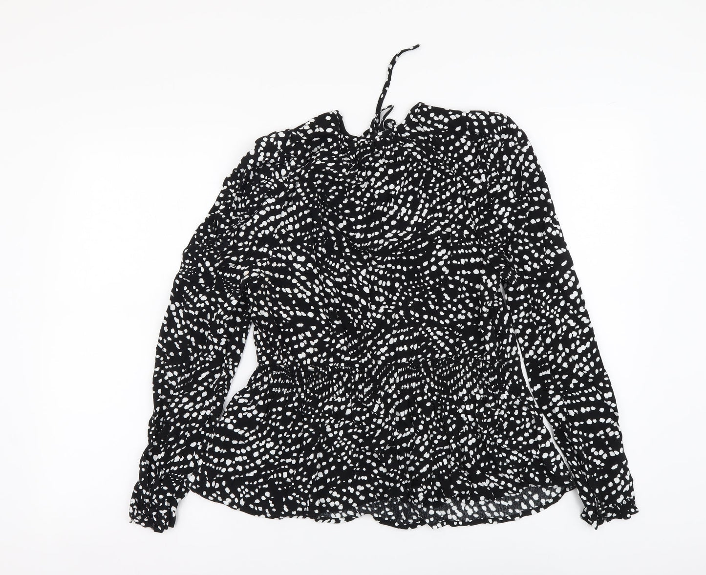 Womens UK Size 10 Marks and Spencer Black Basic Blouse