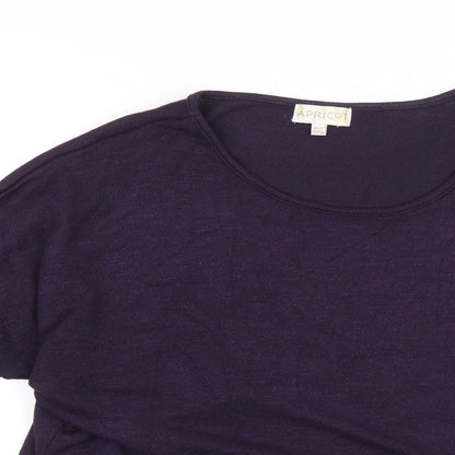Womens UK Size 12 Apricot Purple Pullover Jumper