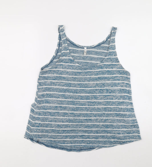 Womens UK Size 10 NEXT Blue Basic Tank