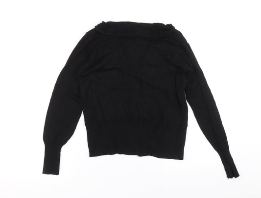 Womens UK Size 12 NEXT Black Pullover Jumper
