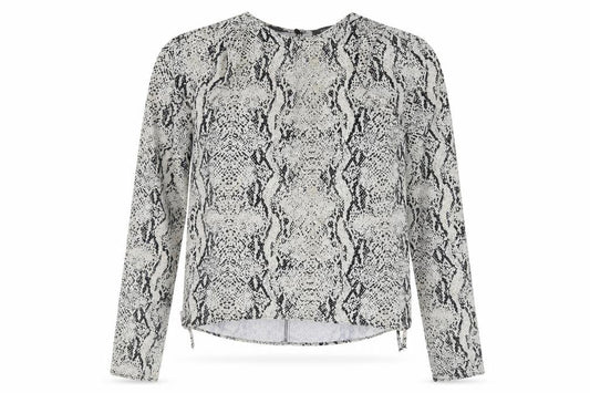 Womens UK Size 10 Primark Grey Basic Blouse