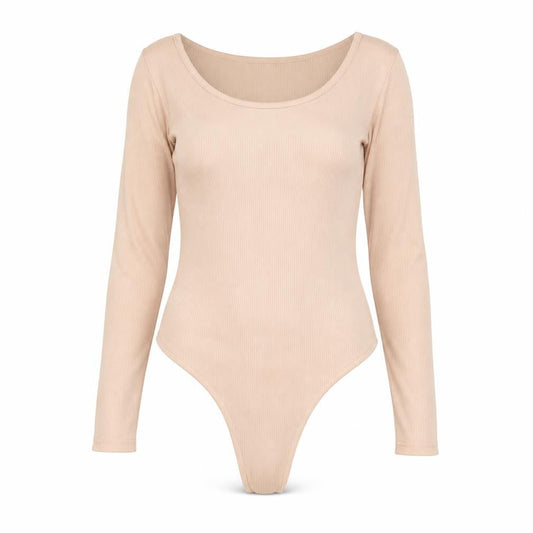 Womens UK Size 10 Boohoo One-Piece Pink Bodysuit