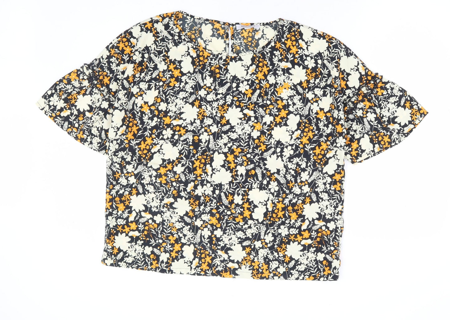 Womens UK Size 14 Great Plains Multicoloured Basic Blouse