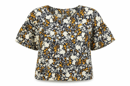 Womens UK Size 14 Great Plains Multicoloured Basic Blouse