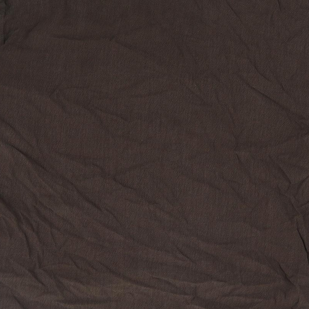 Womens UK Size S Weekday Brown Basic Button-Up