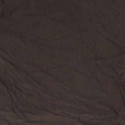 Womens UK Size S Weekday Brown Basic Button-Up