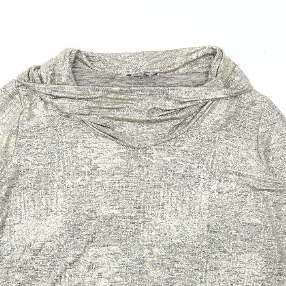 Womens UK Size XL Mr Max Gold Basic T-Shirt