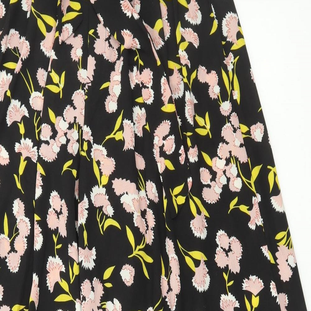 JCL Womens Floral Polyester Bloomer Trousers Size M L31 in Regular Zip