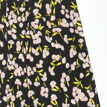 JCL Womens Floral Polyester Bloomer Trousers Size M L31 in Regular Zip