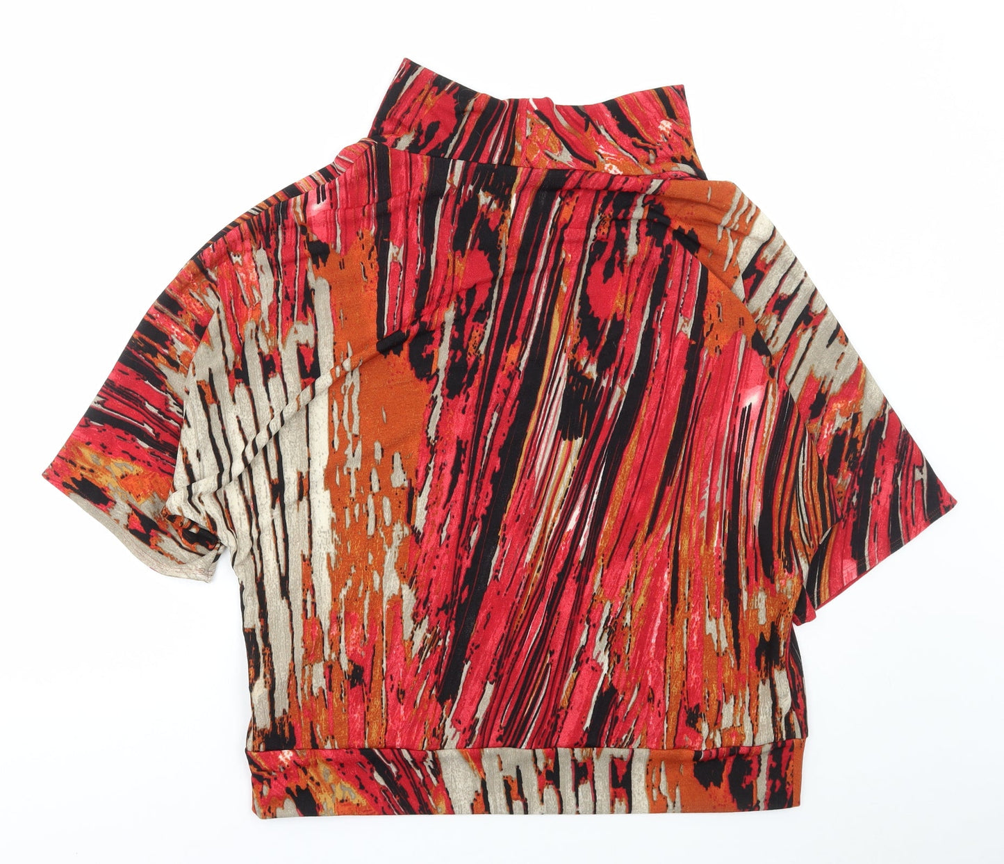 Womens UK Size L Mr Max Multicoloured Basic T-Shirt