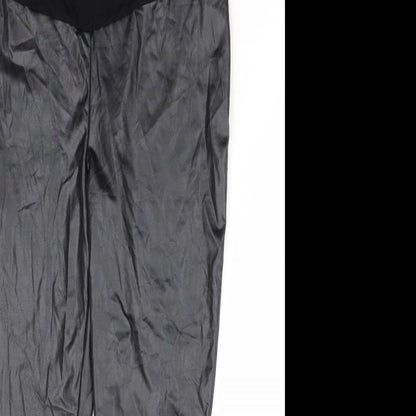 Womens UK Size 12 Boohoo  Jogger Black Leggings