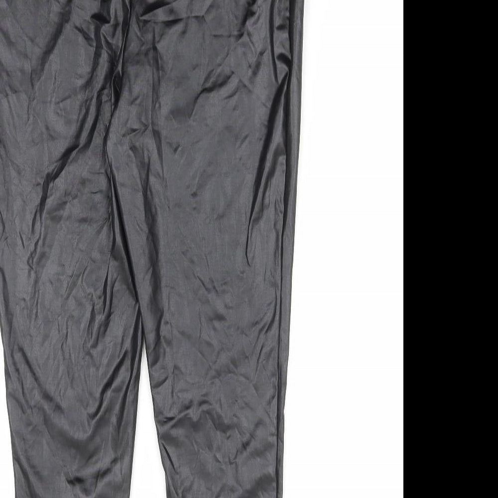 Womens UK Size 12 Boohoo  Jogger Black Leggings