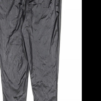 Womens UK Size 12 Boohoo  Jogger Black Leggings