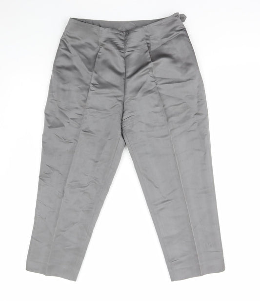 Womens UK Size 12 NEXT Regular Fit  Grey Trousers