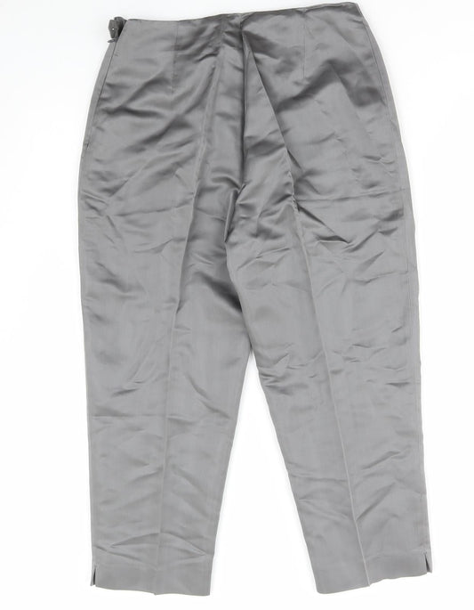 Womens UK Size 12 NEXT Regular Fit  Grey Trousers