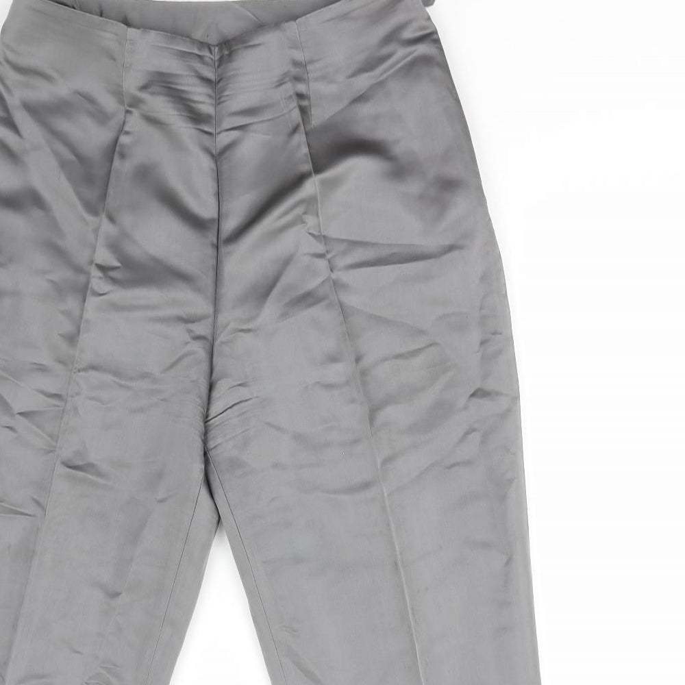 Womens UK Size 12 NEXT Regular Fit  Grey Trousers