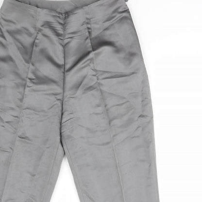 Womens UK Size 12 NEXT Regular Fit  Grey Trousers