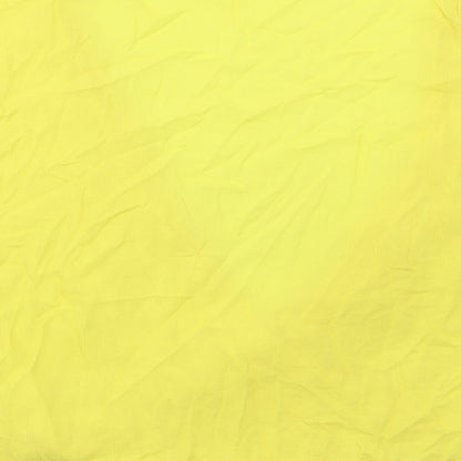 F&F Womens Yellow Viscose Basic Blouse Size 20 V-Neck