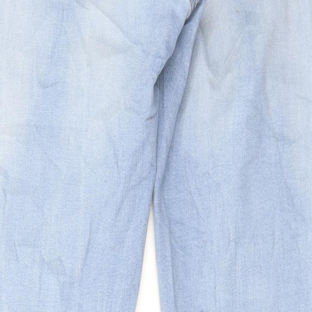Womens UK Size 32 in Sisley Regular Fit Skinny Blue Jeans