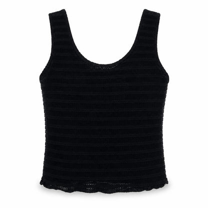 Womens UK Size 6 Missguided Black Basic Tank