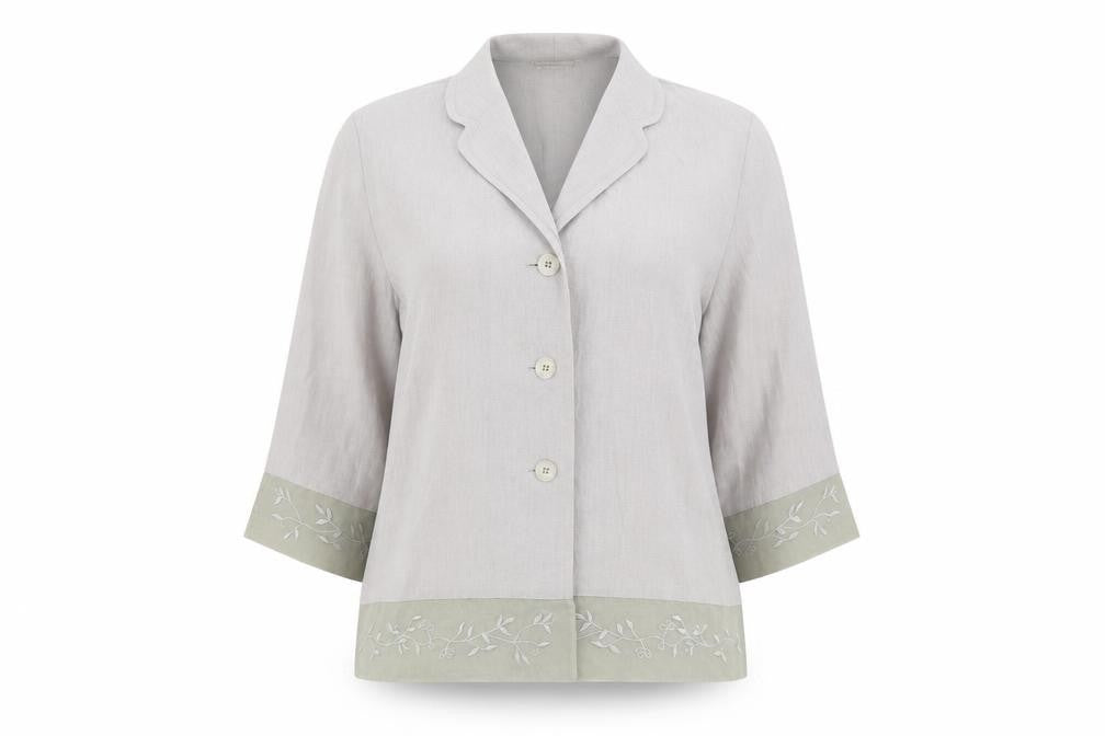Womens UK Size 12 Gold Grey Basic Button-Up