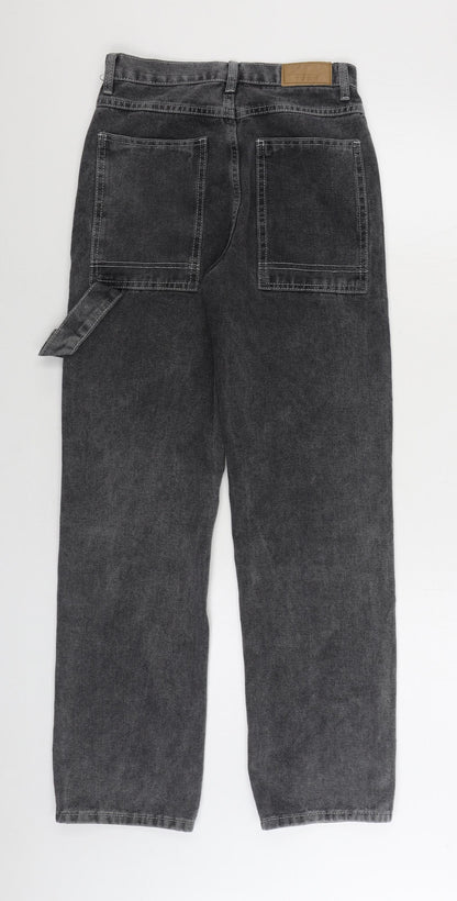 Feeling Womens Black Cotton Skinny Jeans Size 26 in L30 in Regular Zip