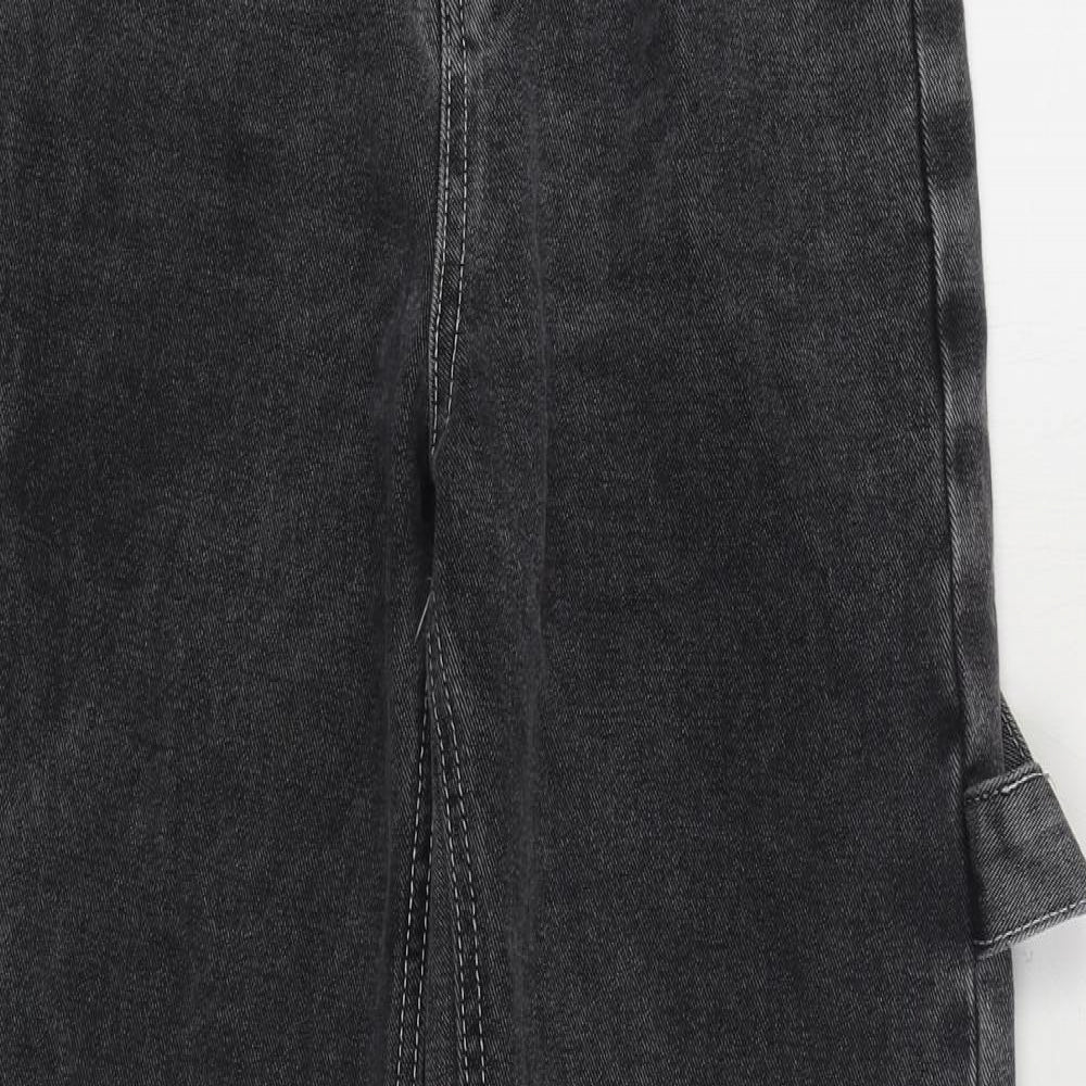 Feeling Womens Black Cotton Skinny Jeans Size 26 in L30 in Regular Zip
