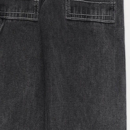 Feeling Womens Black Cotton Skinny Jeans Size 26 in L30 in Regular Zip