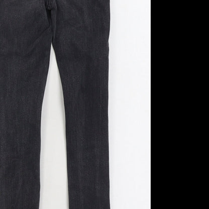 Womens UK Size 8 Marks and Spencer Regular Fit Skinny Black Jeans