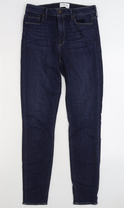 Mens UK Size 29 in Parker Smith Regular Fit Straight Blue Jeans